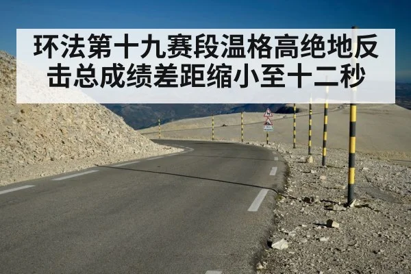 环法第十九赛段温格高绝地反击总成绩差距缩小至十二秒